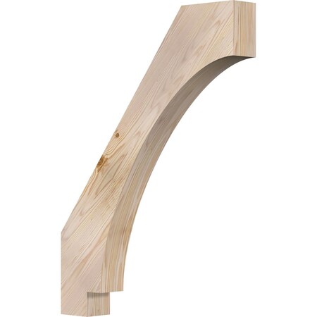 Ekena Millwork 3 1/2"W x 24"D x 32"H Imperial Smooth Knee Brace, Douglas Fir BRC04X24X32IMP00SDF